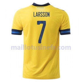 Maillot de Foot Suède Sebastian Larsson 7 Domicile UEFA EURO 2020